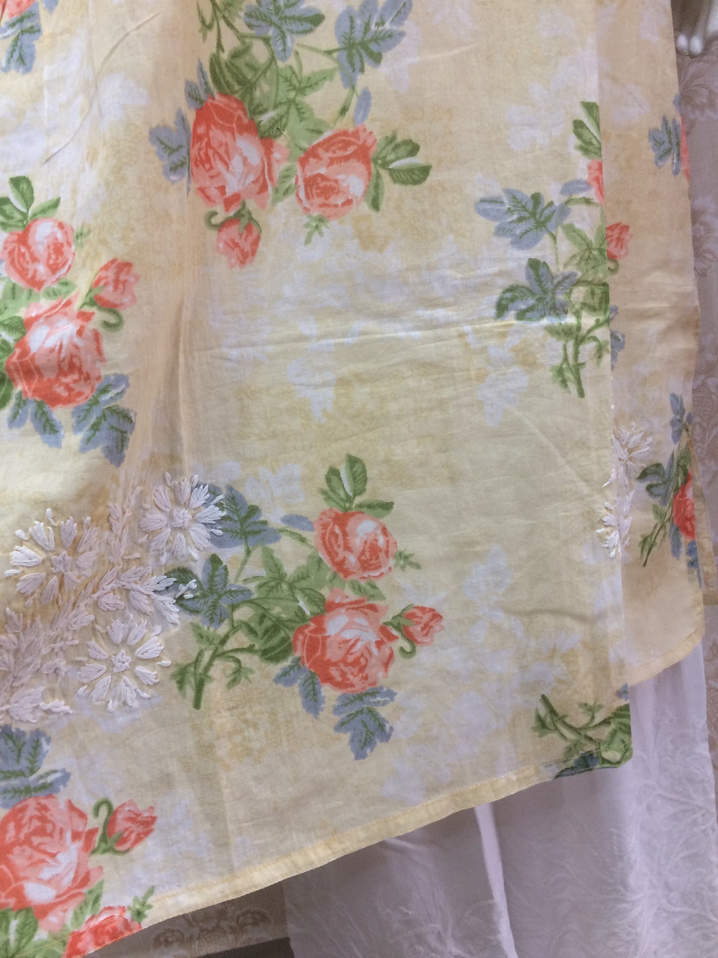 Lakhnowi 2 pcs yellow and white