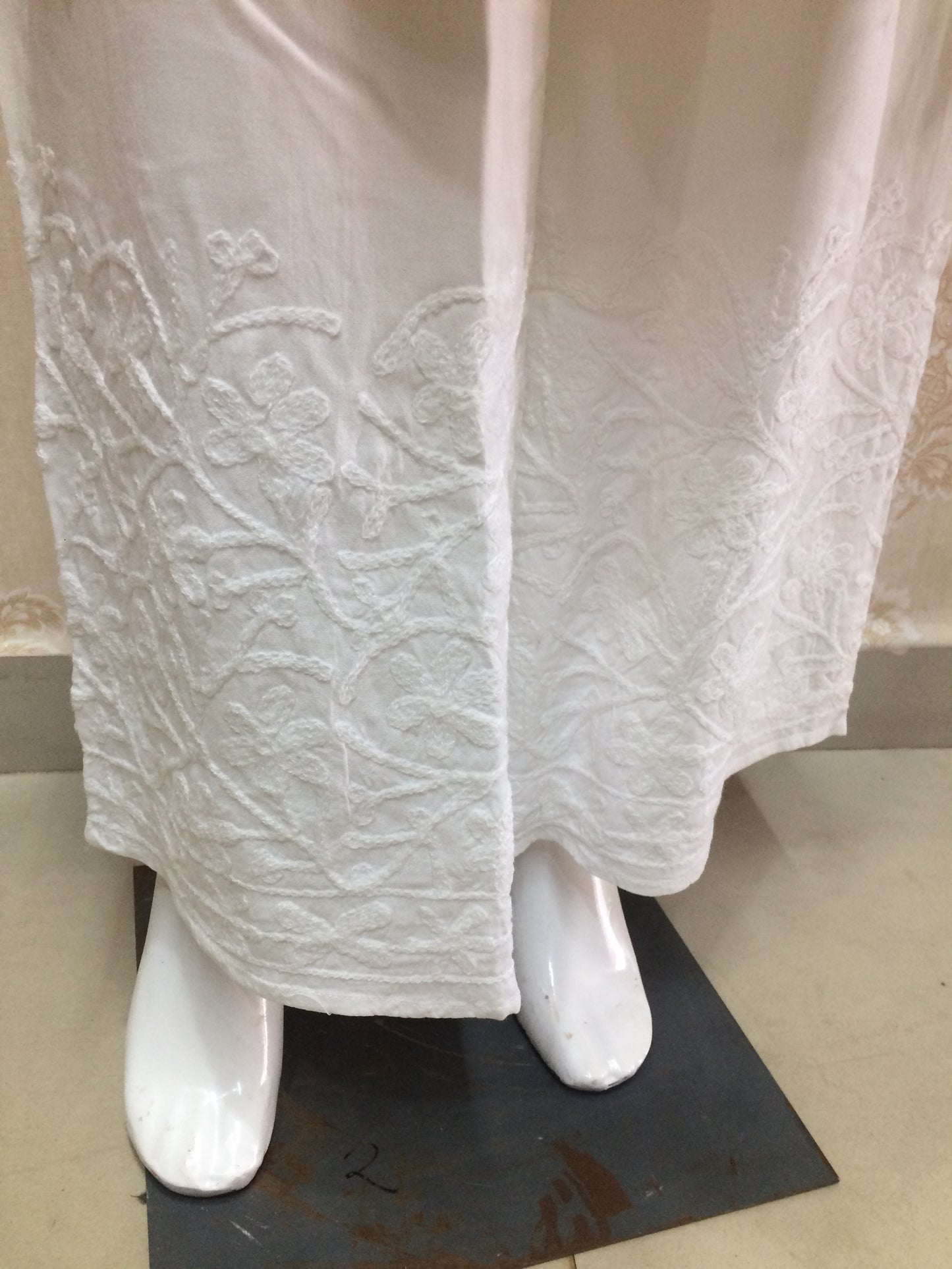 Lakhnowi 2 pcs yellow and white