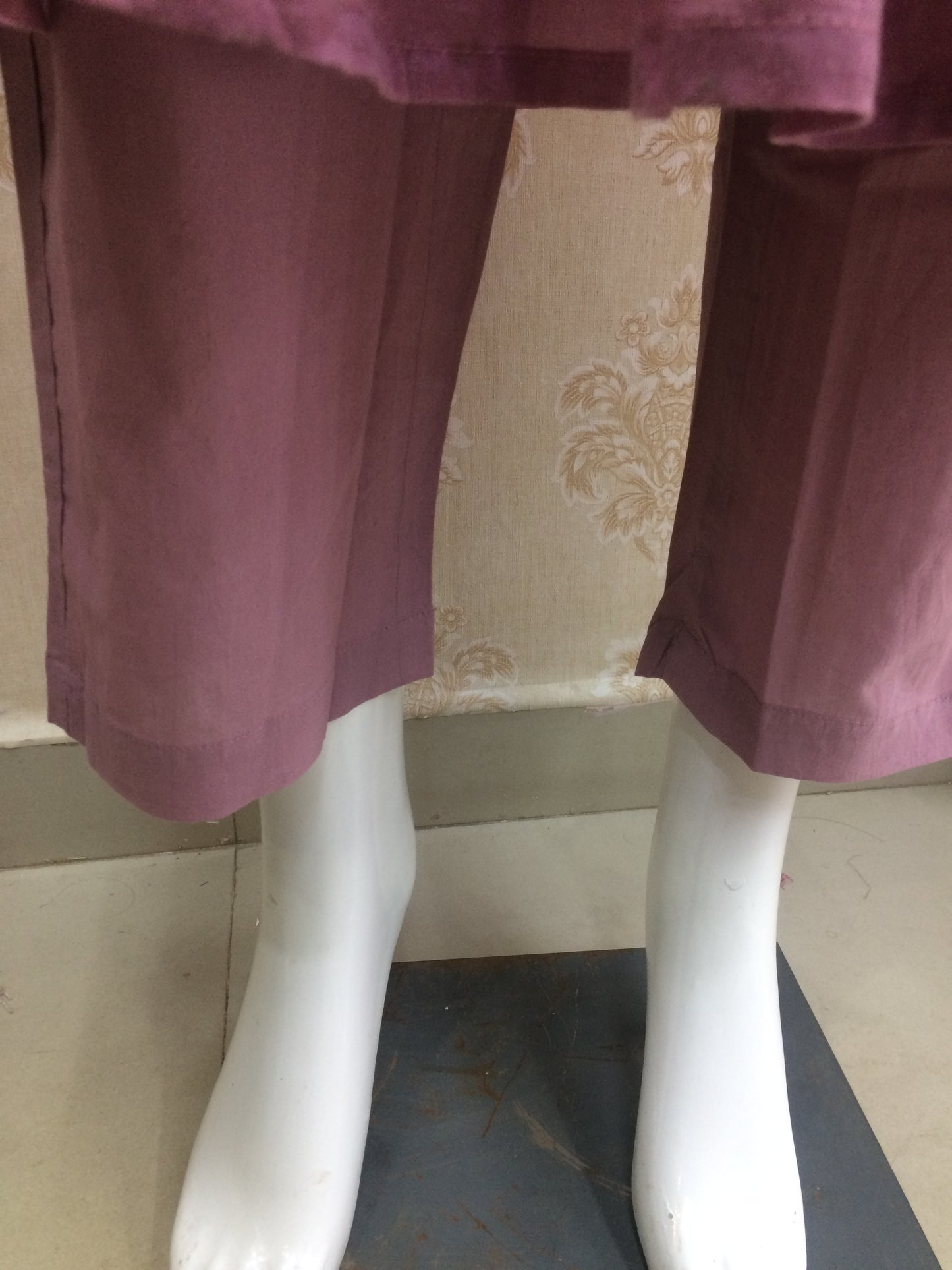 Jaipuri dress - Neck work