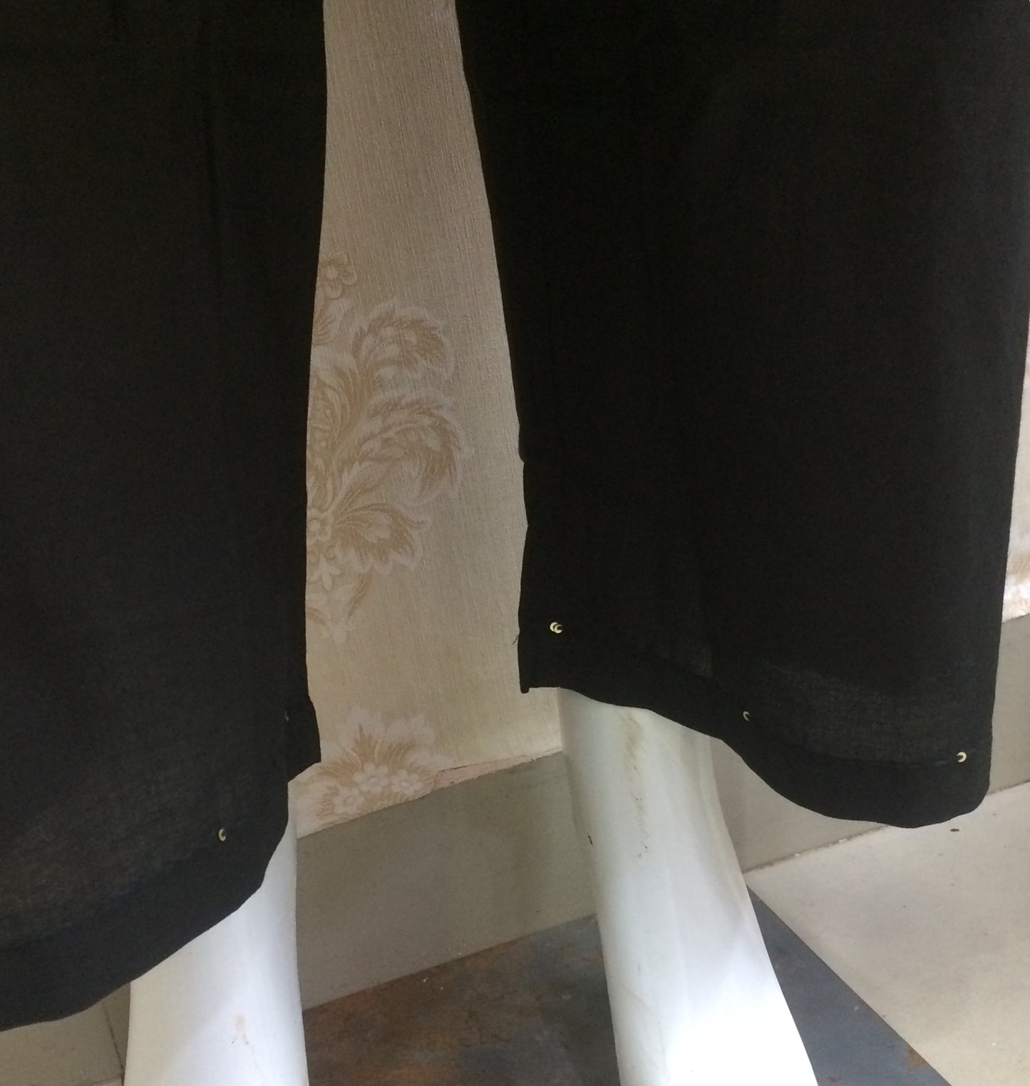 Angrakha black Mul Cotton