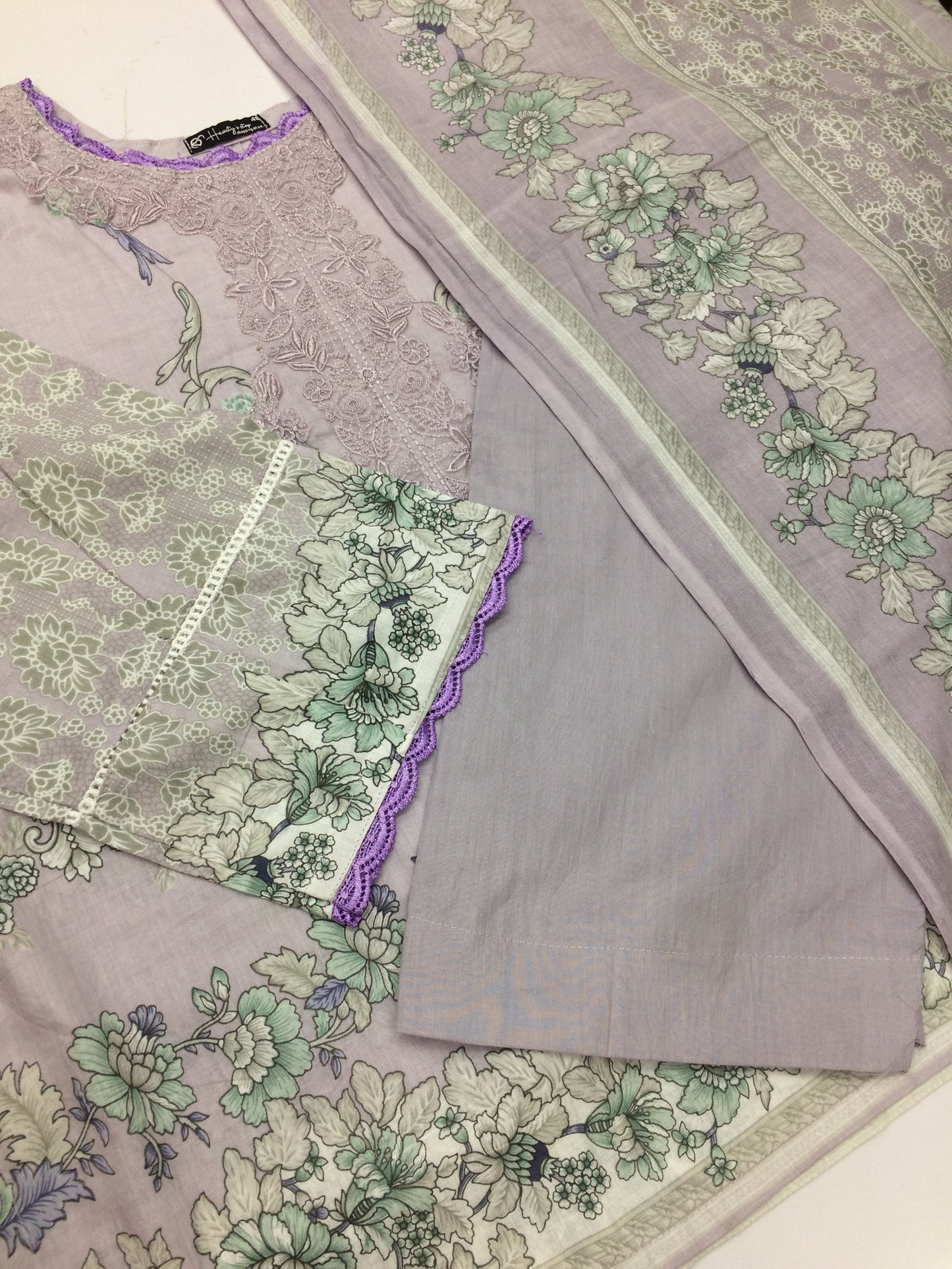 Pakistani dress light purple