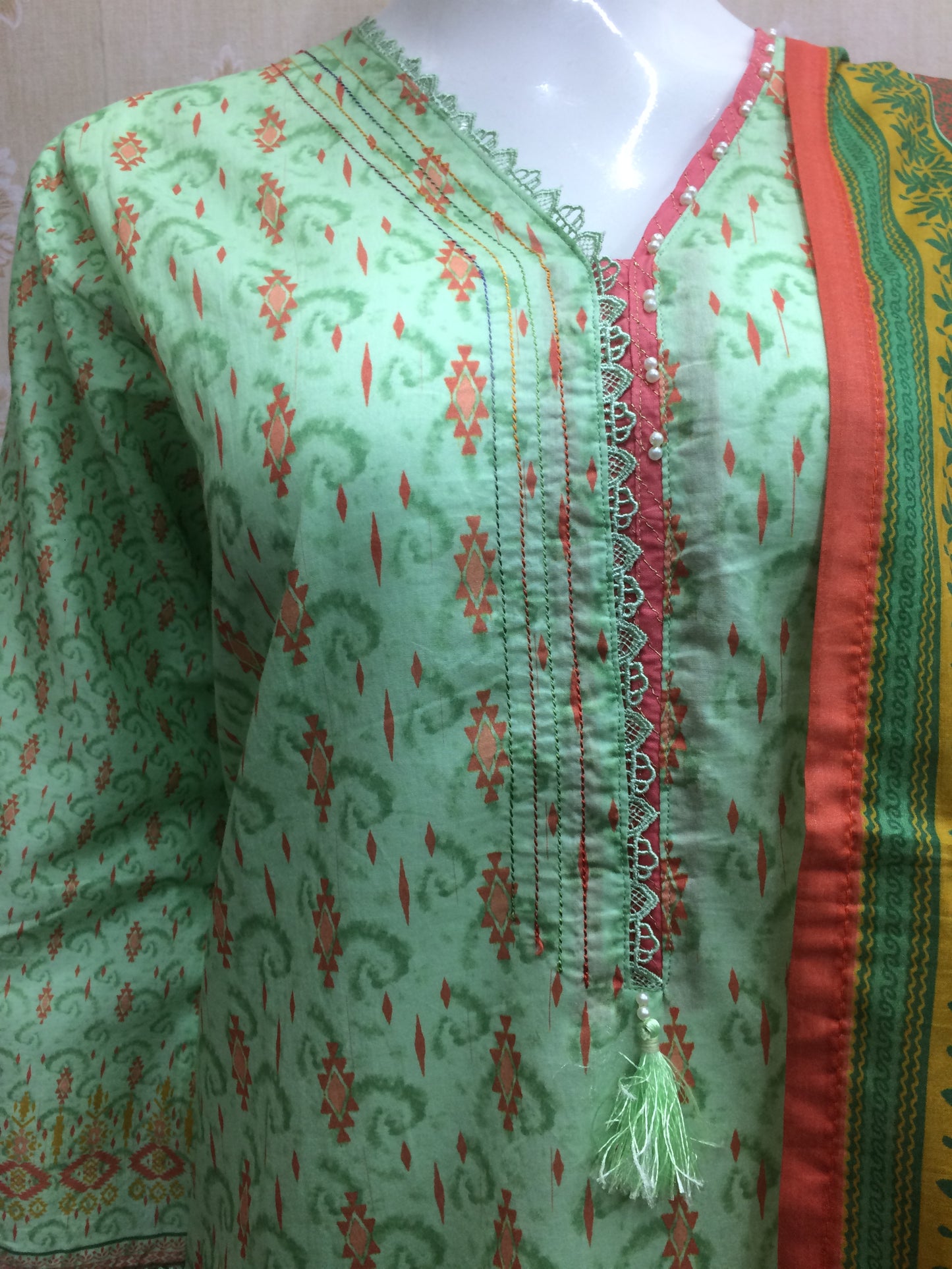 Pakistani Original riwayat mint green