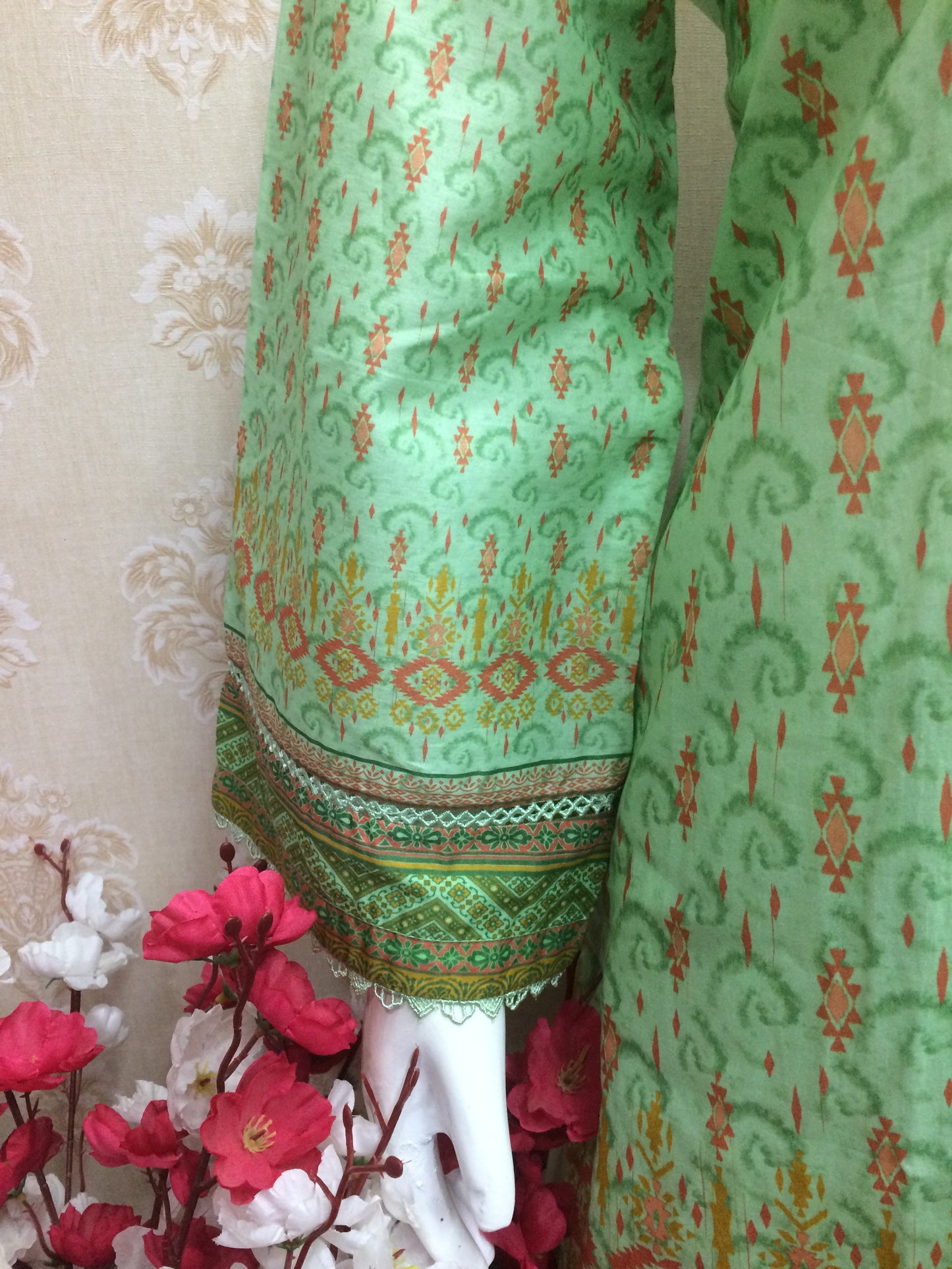Pakistani Original riwayat mint green