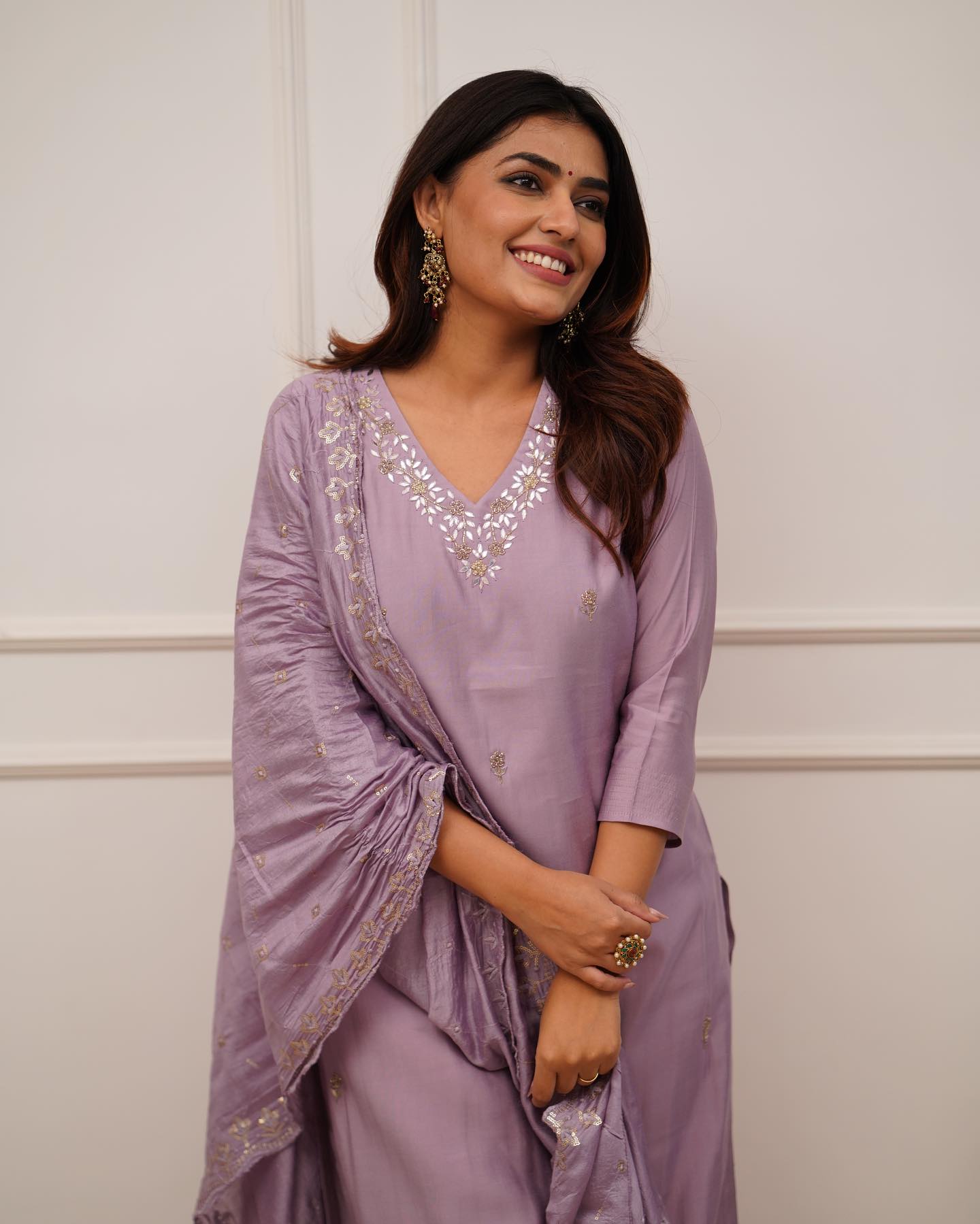 Purple yolk work 2 pcs set