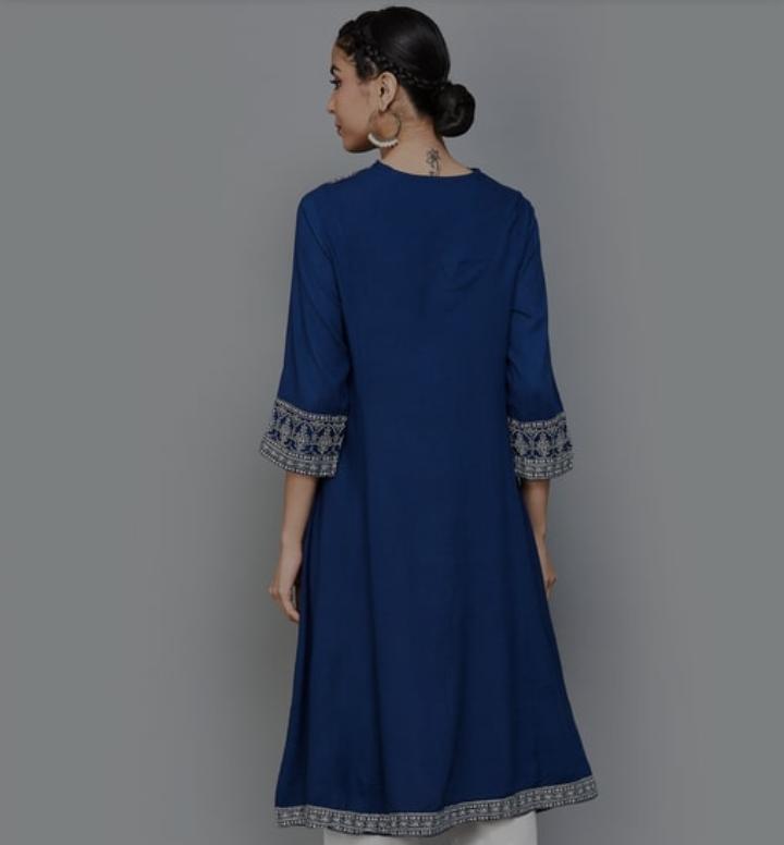 Biba Navy Blue kurti