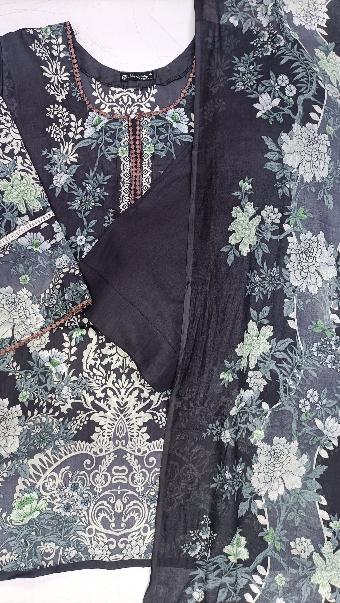 Pakistani dress black