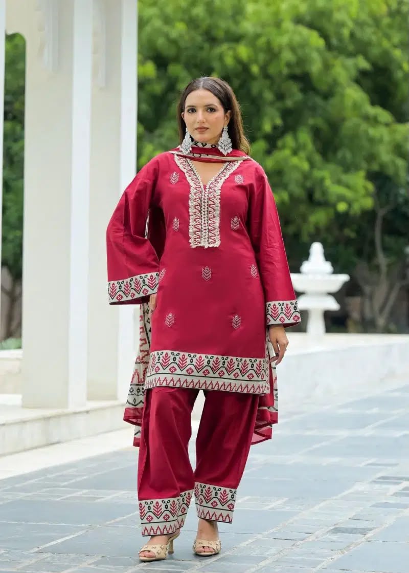 Farshi Shalwar 3-Piece Suit