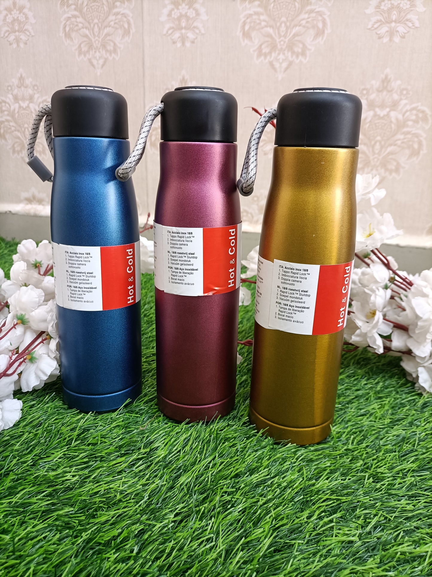 Elite Matte Finish Insulated Flask – 18/8 Stainless Steel Hot & Cold Bottle