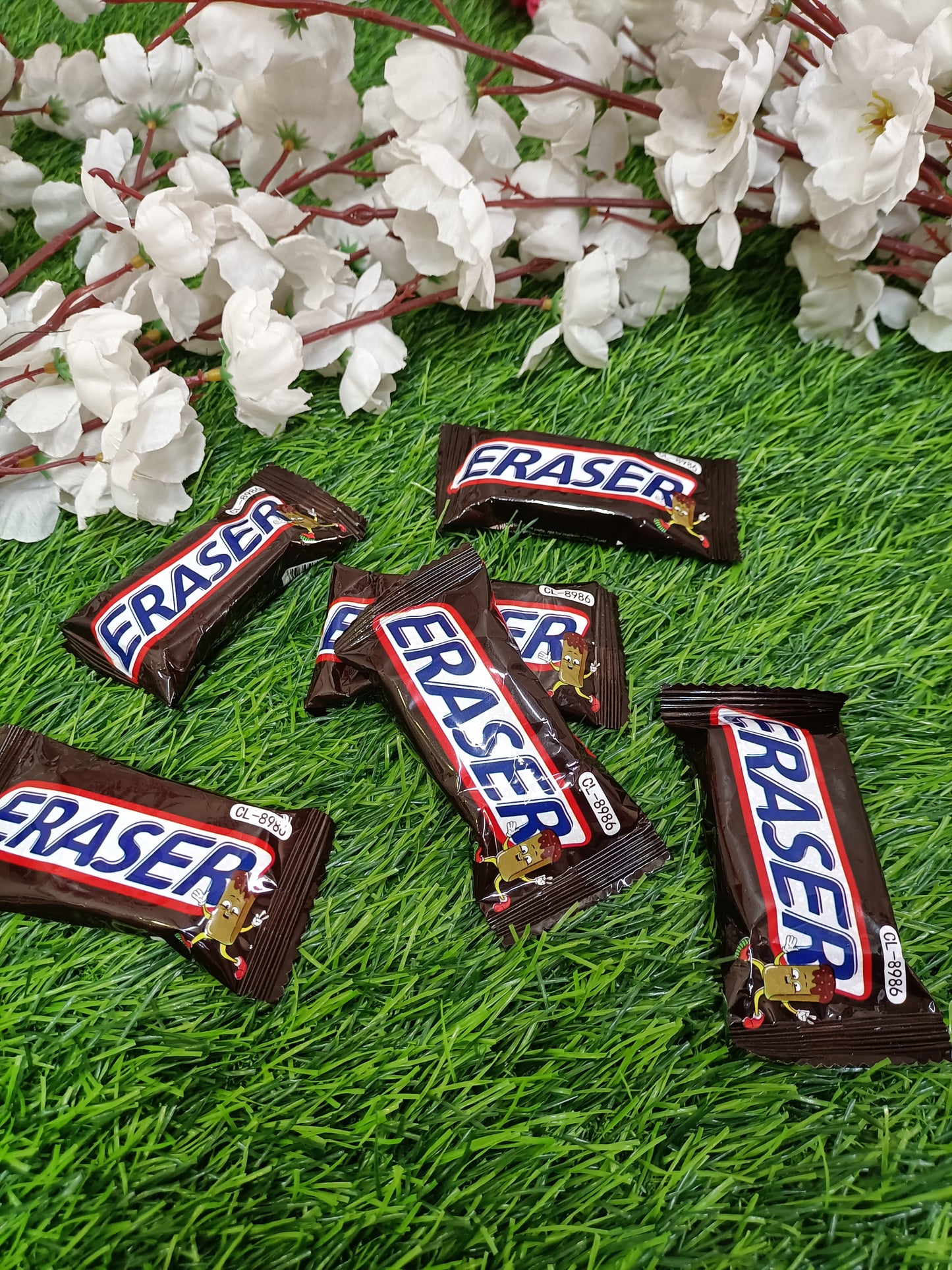 Novelty Chocolate Bar Erasers – Fun Kawaii Stationery for School & Office