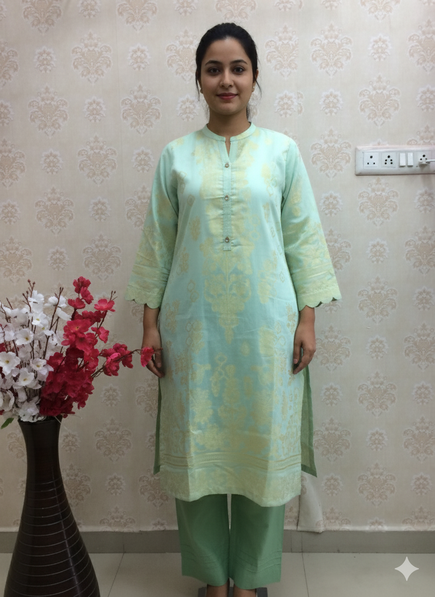 Saphron 2 pcs set pista green