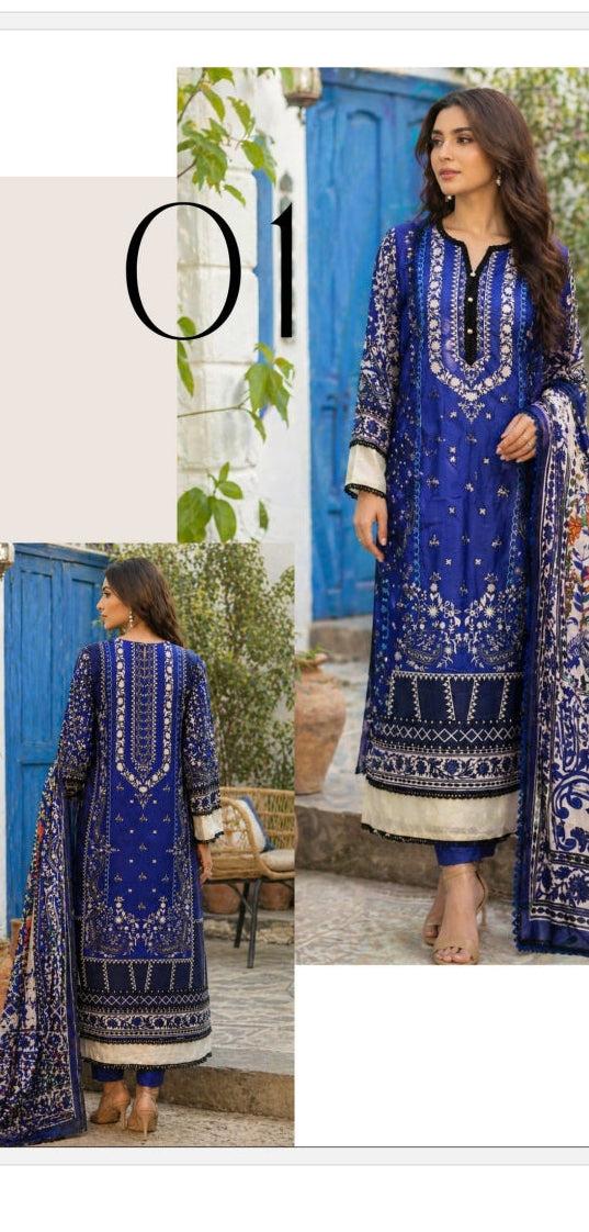 Urooj Pakistani style 3-Piece Suit