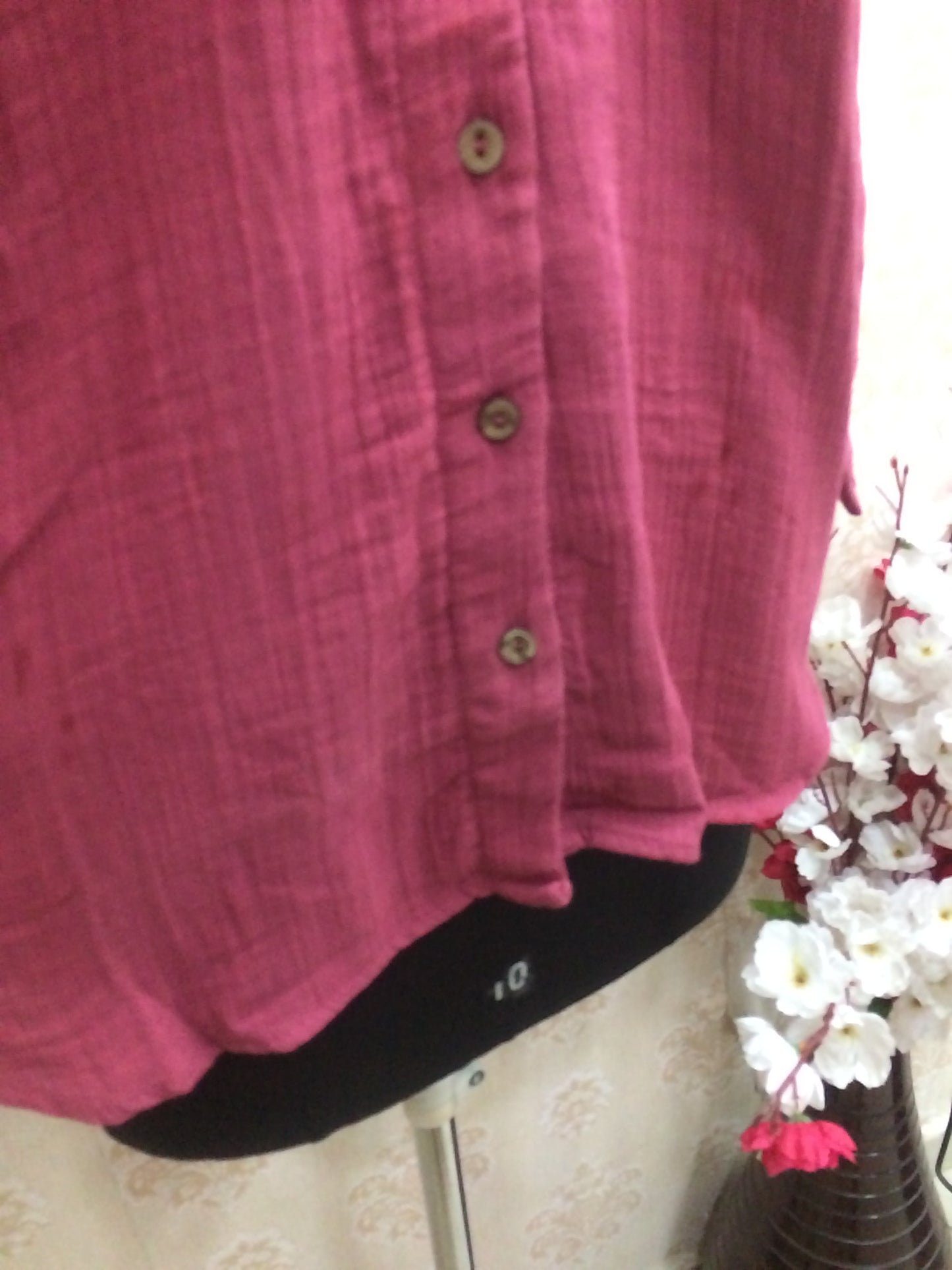 Soft Gauze Cotton Shirt