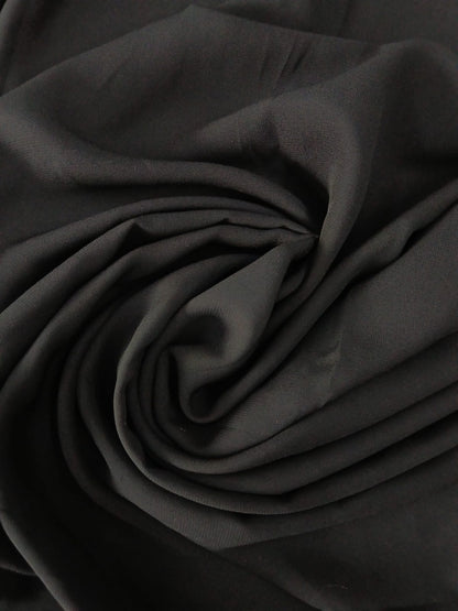 Premium Black Georgette Chiffon Hijab