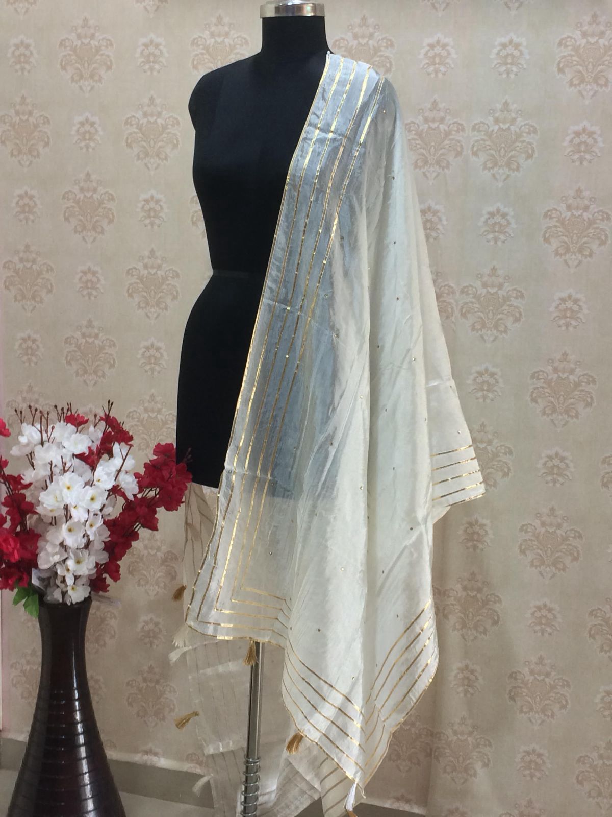 Elegant Silk Dupattas