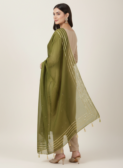 Elegant Silk Dupattas