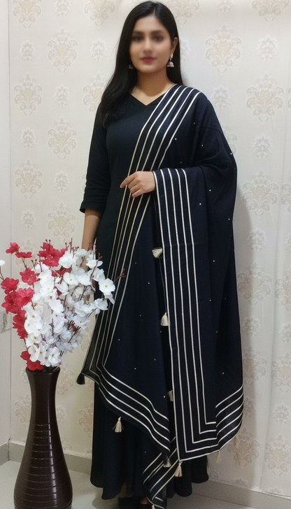 Elegant Silk Dupattas