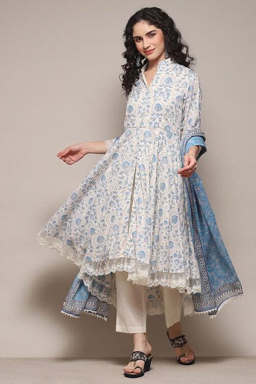 BIBA-white and sea blue updown