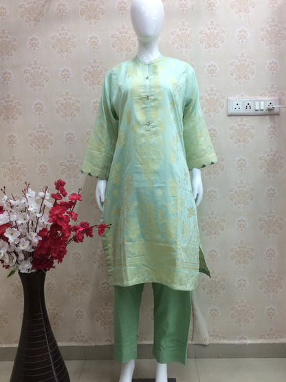 Saphron 2 pcs set pista green