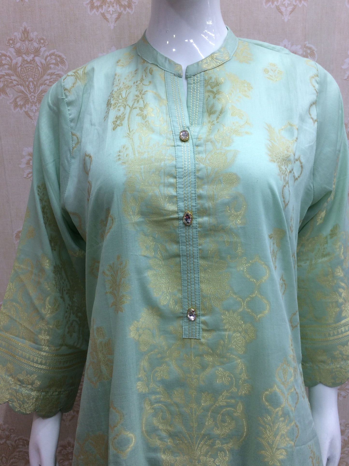 Saphron 2 pcs set pista green