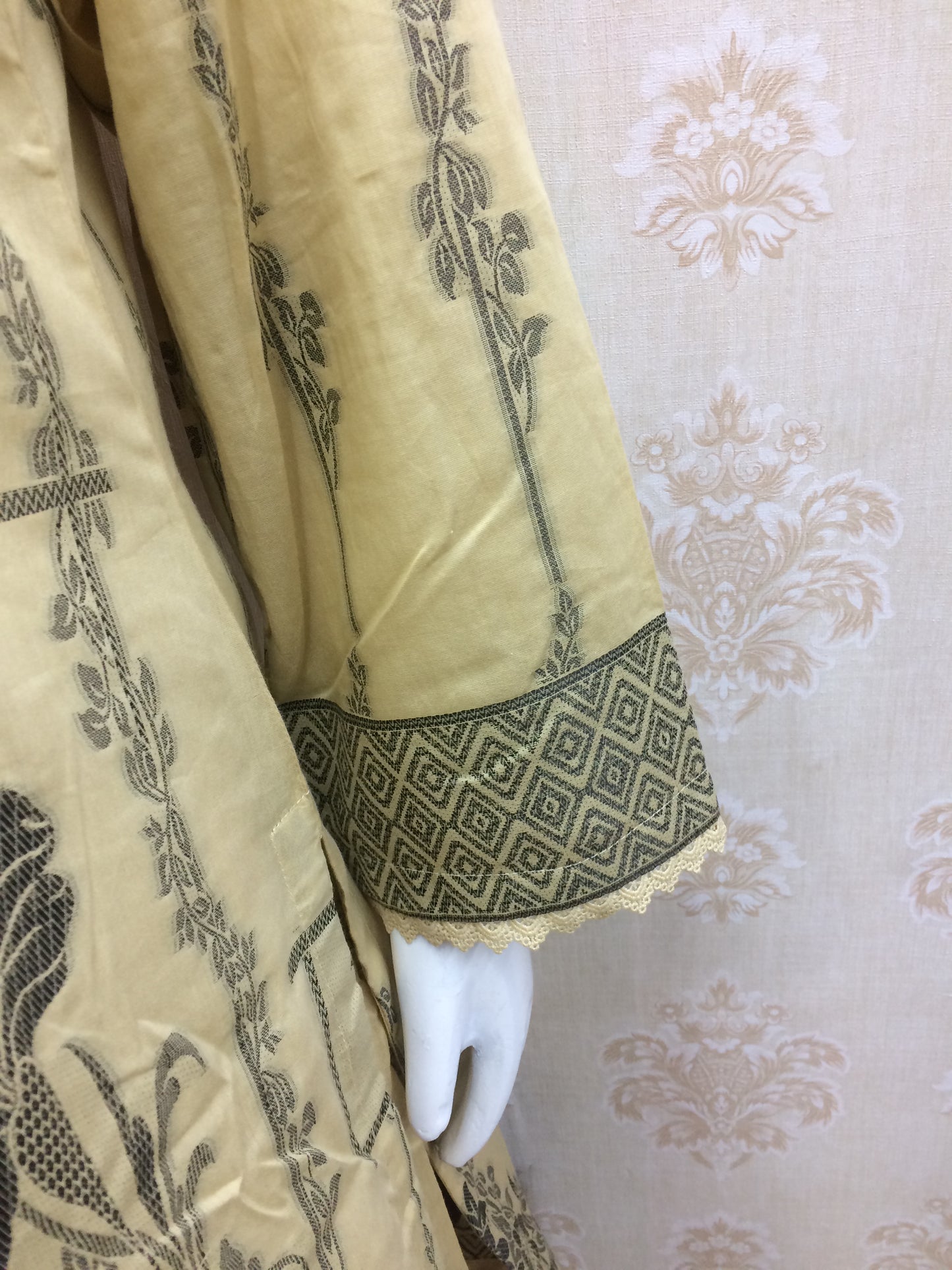 Saphron 2 pcs set beige gray