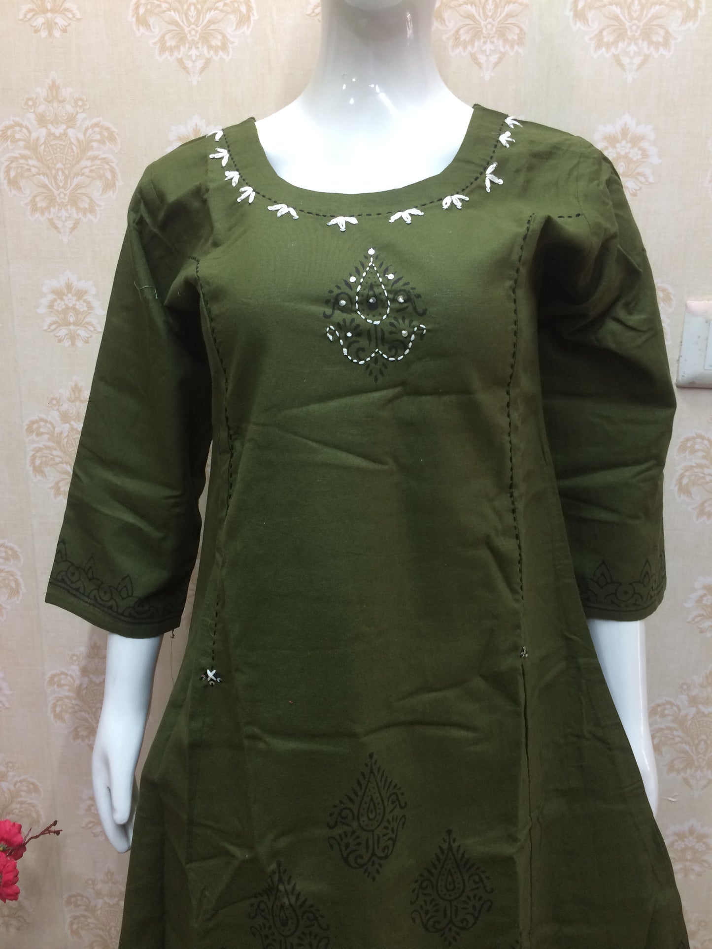 olive green 2 pcs set
