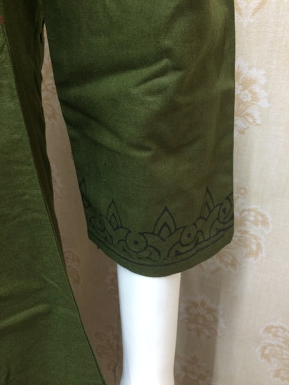 olive green 2 pcs set