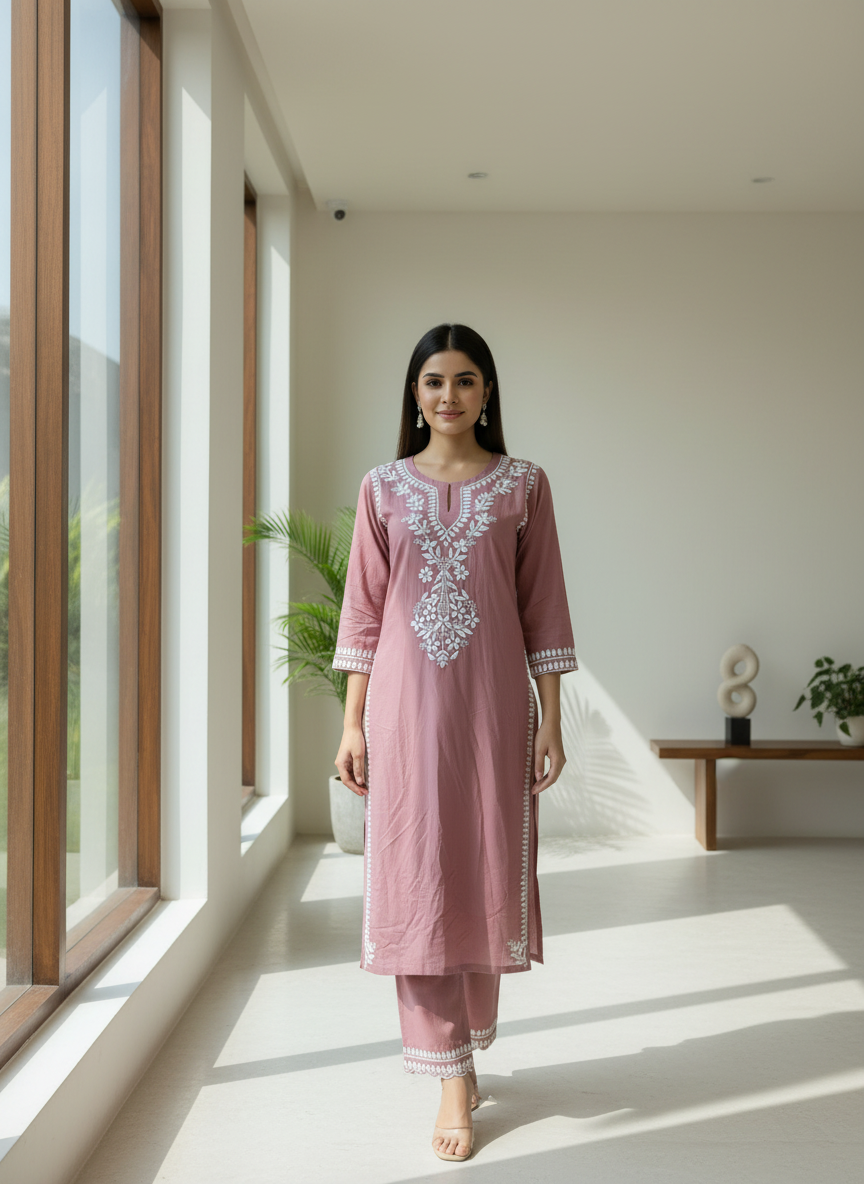 Lakhnowi peach 2 pcs