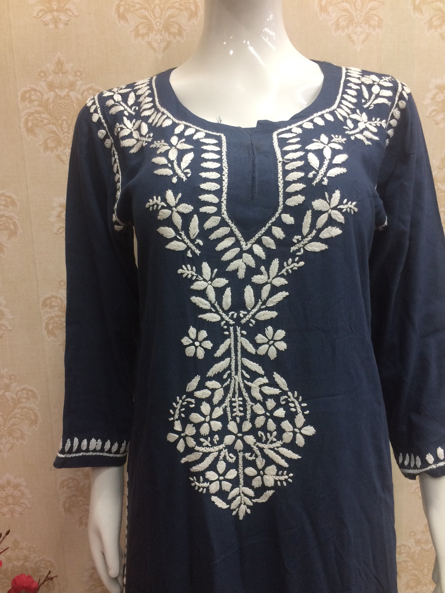 Lucknawi blue 2 pcs set