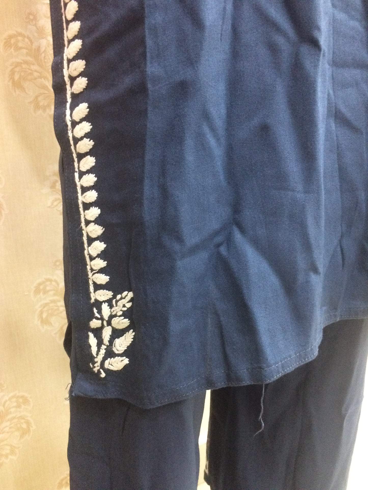 Lucknawi blue 2 pcs set