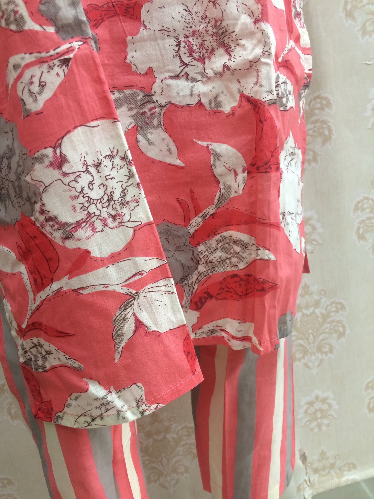 Floral Cotton Suit Set