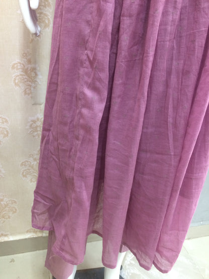 Jaipuri dress - Neck work