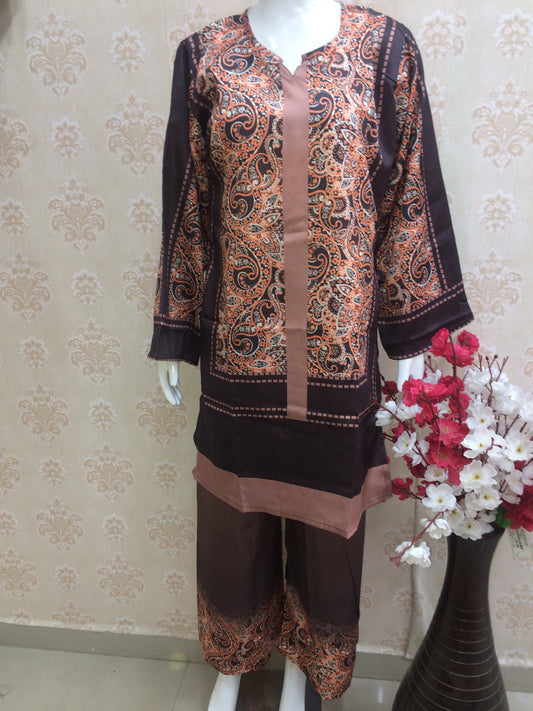 Brown turki co-ord set