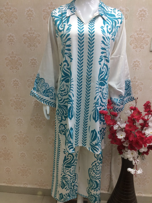 Teal turki co-ord set