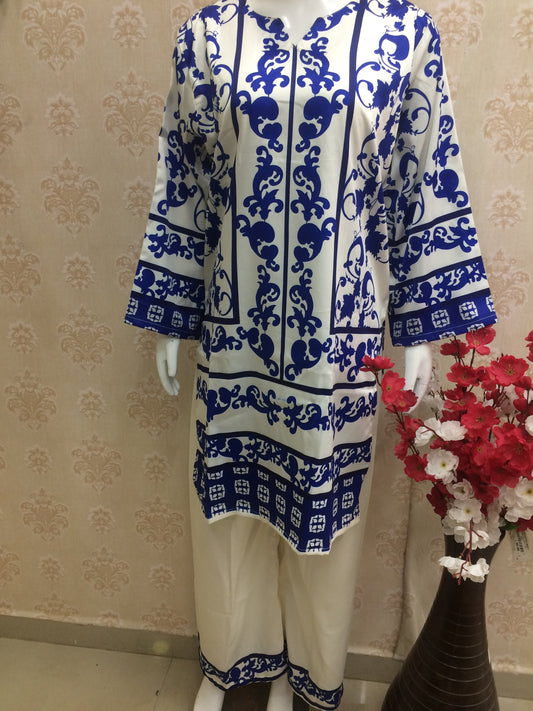 Blue turki co-ord set