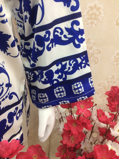 Blue turki co-ord set