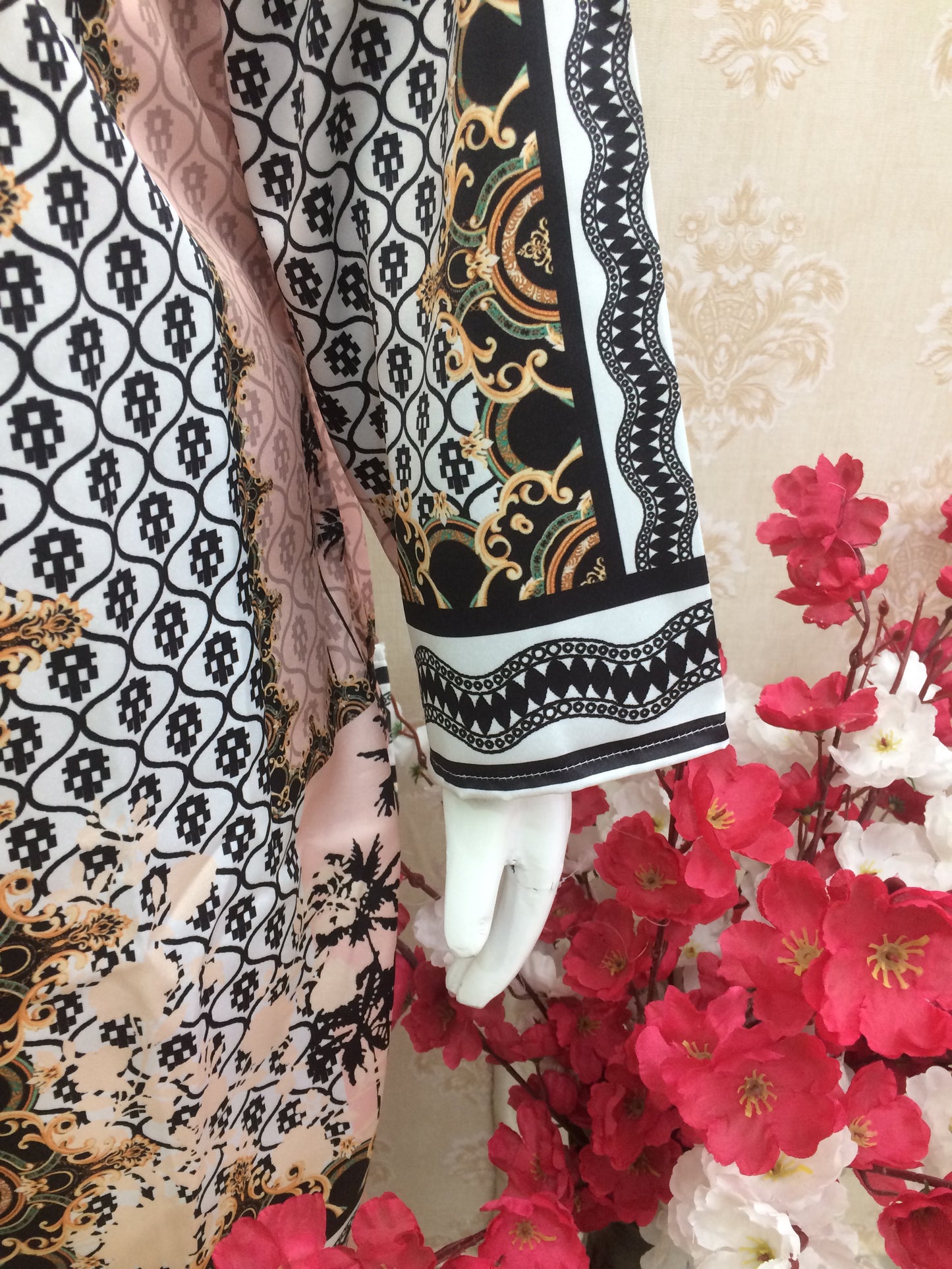 Multi color turki co-ord set
