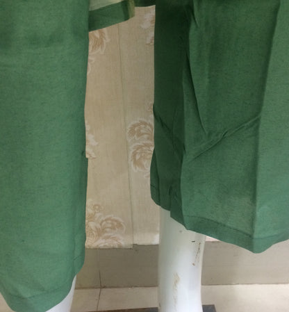 Green tie die designer Dupptta