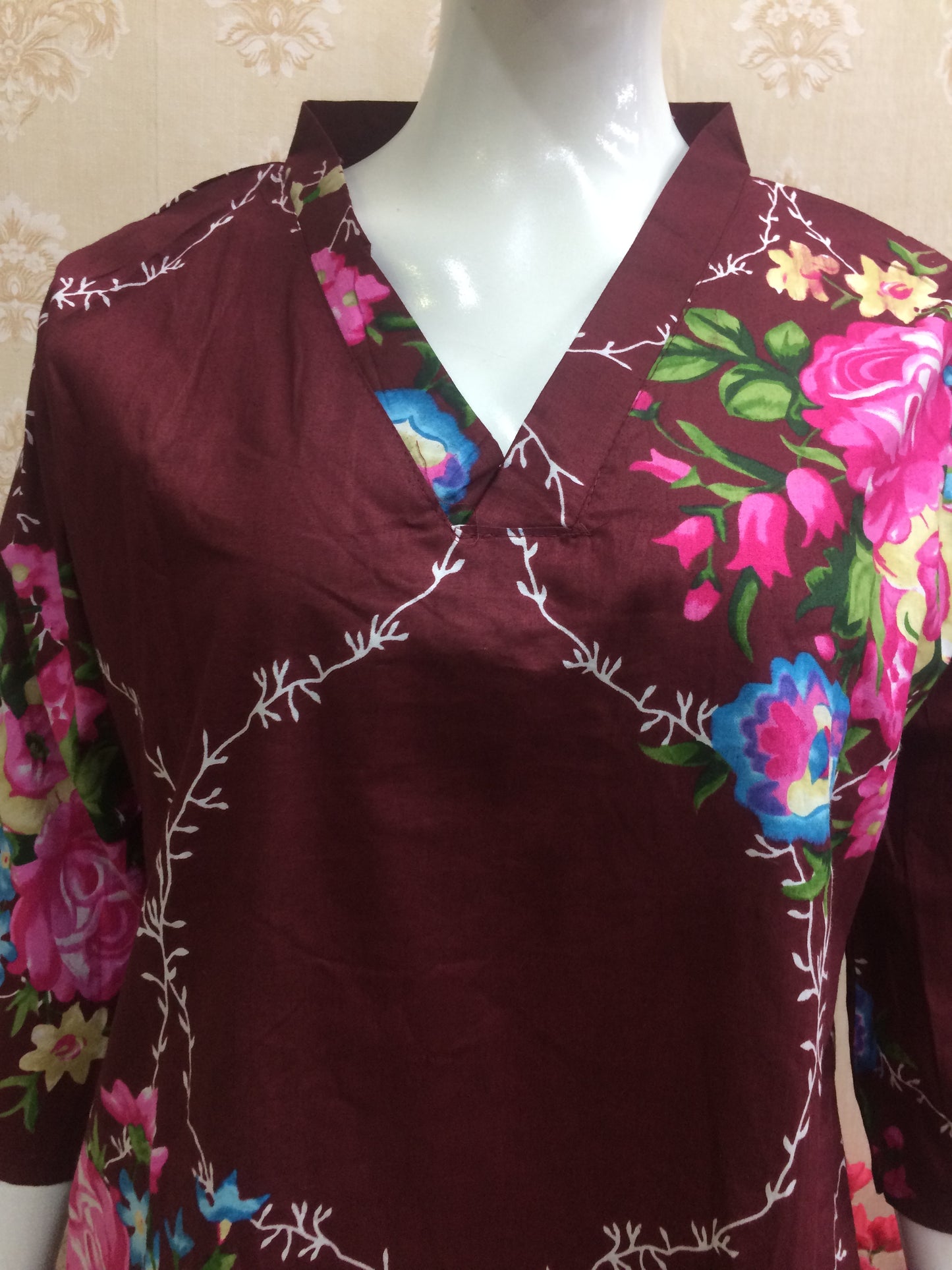 Deeptex maroon co-ord set