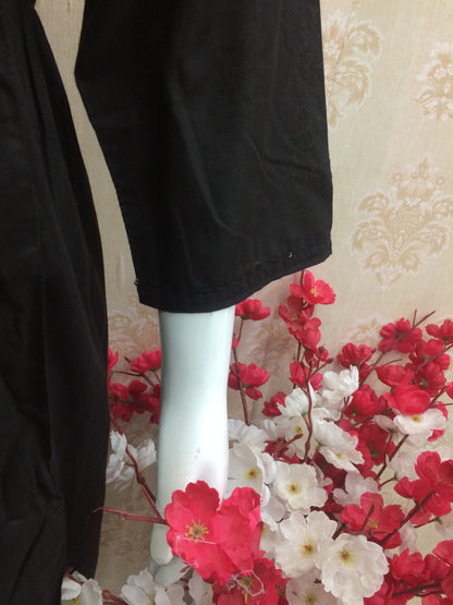 Angrakha black Mul Cotton