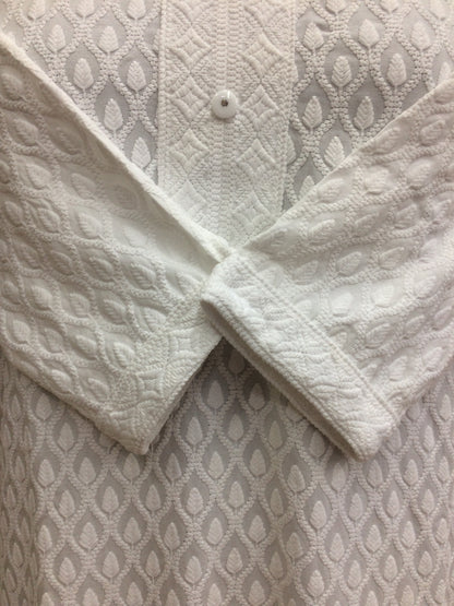 Makai chicken white kurti