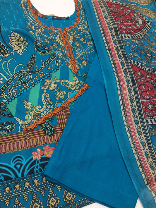 pakistani dress Blue