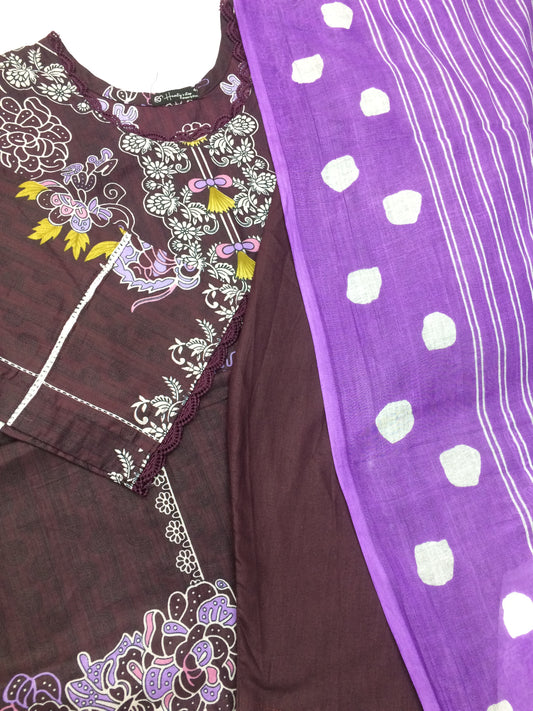 pakistani dress Violet