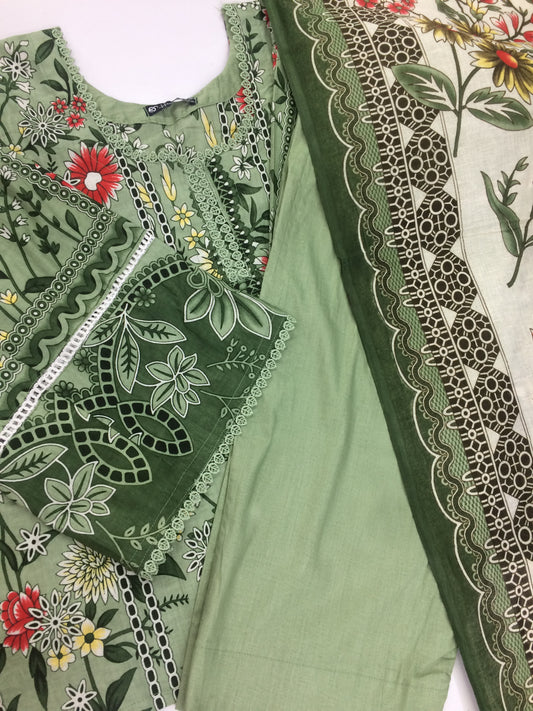 Pakistani dresses pista and green