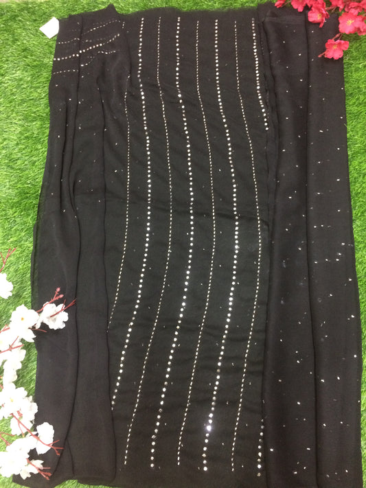 karachi Georgette - Mukesh Work -2