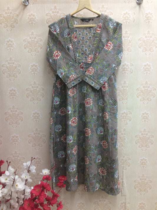 Imara gray kurti