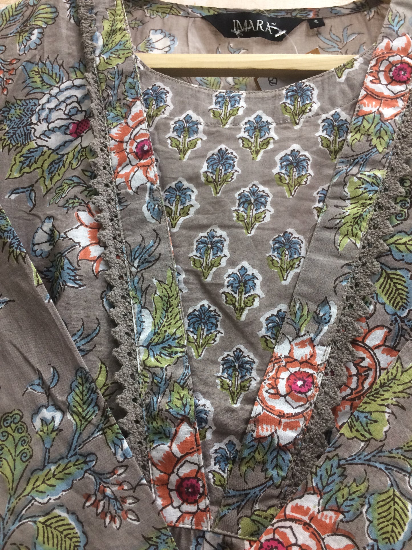 Imara gray kurti