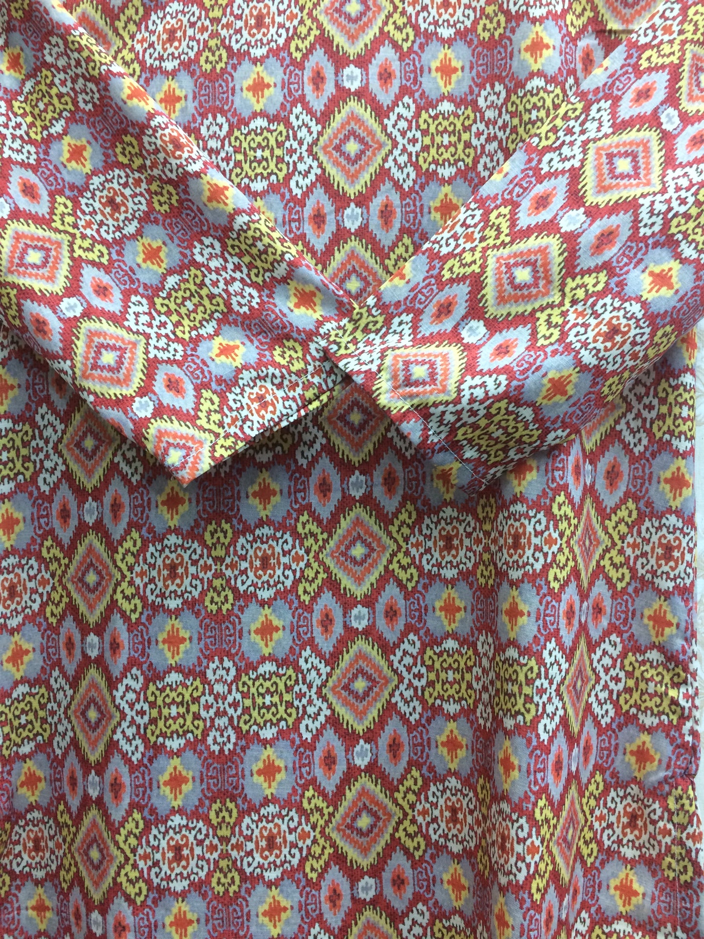 Aks printed peach kurti