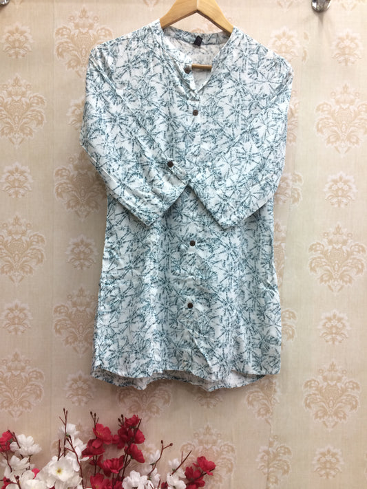 Mc - Jaipuri Short Top White