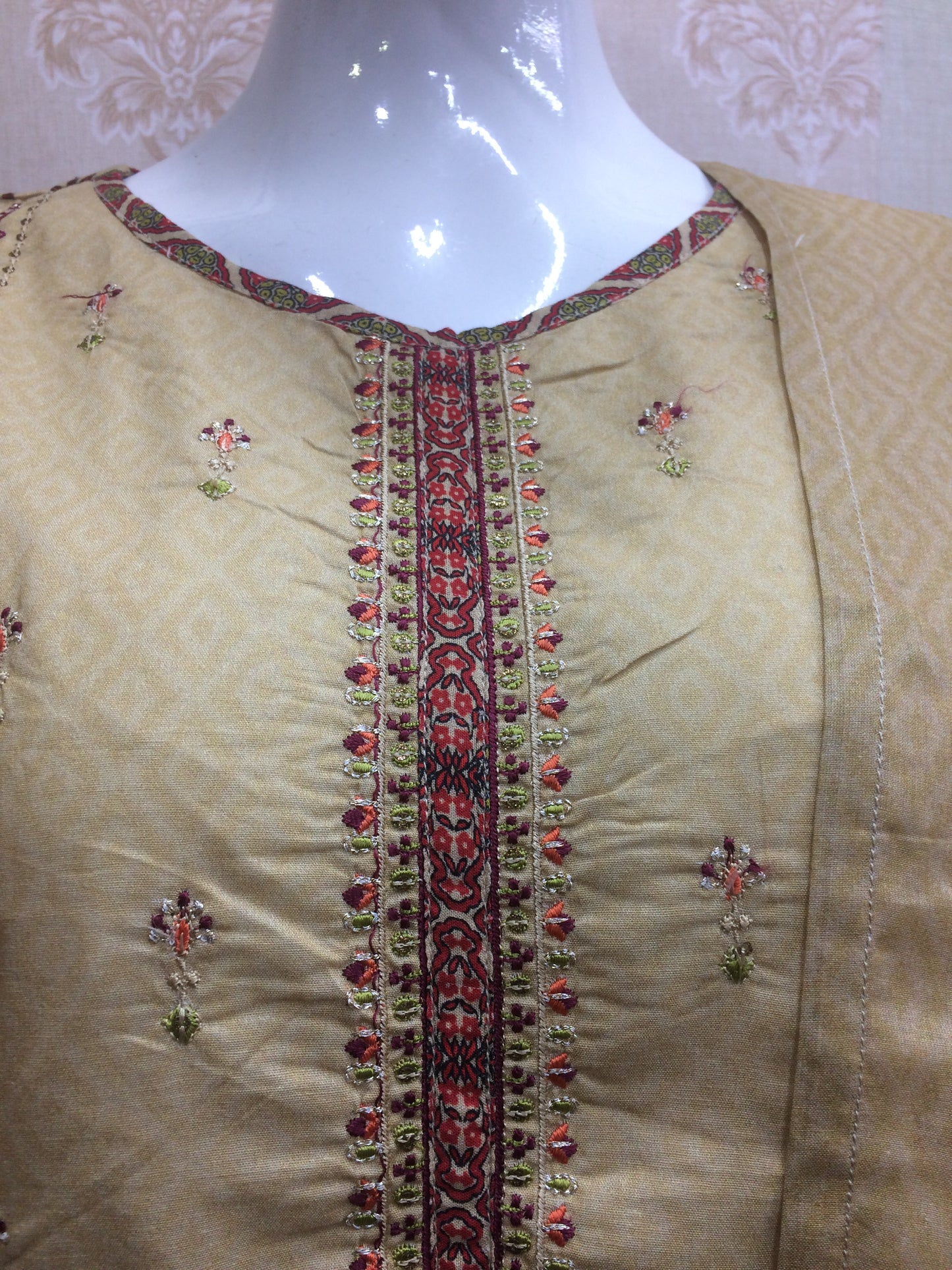 paki readymade beige and brown riwayat