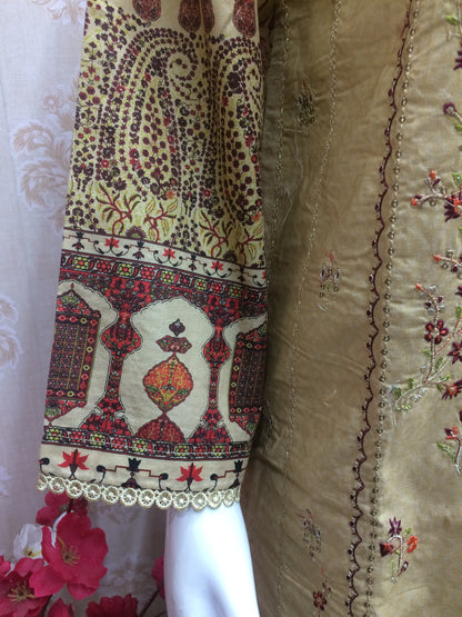 paki readymade beige and brown riwayat